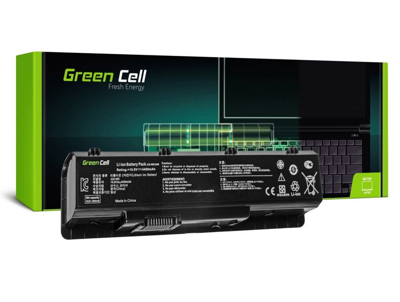 Green Cell AS42 Batéria pre Asus N45 N55 N55S N75 N75E N75S / 11,1V 4400mAh