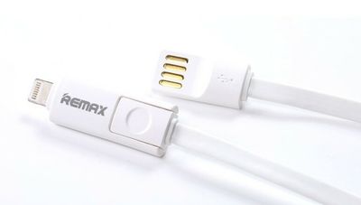 Remax napájací micro-USB kábel 1,2m biely AA-1043