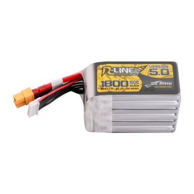 Lipo Tattu R-Line verzia 5.0 1800mAh 22,2V 150C 6S batéria s konektorom XT60