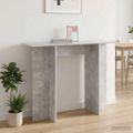 vidaXL Konzolový stôl Betónovo sivá 100 x 30 x 75 cm Kompozitné drevo