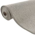 vidaXL Behúň na koberce sisalový vzhľad platina 80x400 cm