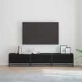 vidaXL TV jednotky 210 x 35 x 41 cm Čierny dub Kompozitné drevo