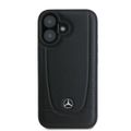 Puzdro Mercedes pre iPhone 16 6,1" MEHCP16SARMBK Hardcase Leather Urban čierne