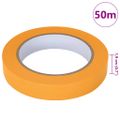 vidaXL Pásky na maliarske maskovanie 24 ks Žltá 19mm x 50m Papier
