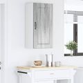 vidaXL Nástenná skrinka PORTO Sivý Sonoma 40 x 31 x 80 cm
