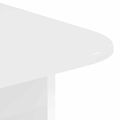 vidaXL Konferenčný stolík Biela 93 x 53 x 33 cm Kompozitné drevo