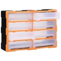 vidaXL Organizér s 8 veľkými zásuvkami 52x16x37 cm