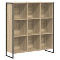 vidaXL Knižnica 99.5 x 30 x 108.5 cm Kompozitné drevo Sonoma
