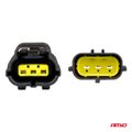 Sada elektrických konektorov vodotesných 3 PIN 2,2 mm AMiO-04347