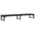 vidaXL Stojan na monitor Čierny dub 105 x 23 x 15,5 cm