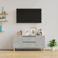 vidaXL TV skrinka betónovosivá 102x44,5x50 cm spracované drevo