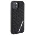 Obal Karl Lagerfeld pre iPhone 15 6,1" KLHCP15S3DMKRLK čierny HC 3D Multi Logo