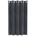 vidaXL Zatemňovacie závesy 2 ks Svetlosivá 140 x 140 cm Zamat
