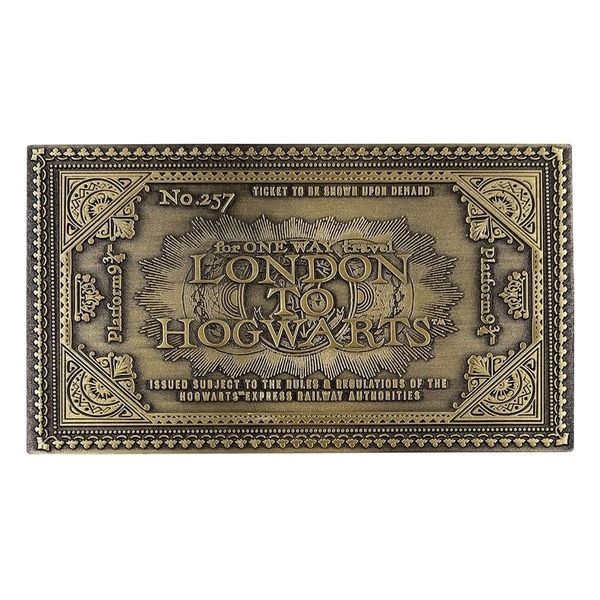 Zberateľská plaketa Harry Potter - Lístok na Rokfortský expres