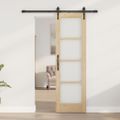 vidaXL Posuvné dvere ORKDAL 61 x 198,5 cm Prírodná