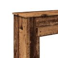 vidaXL Obloženie krbu staré drevo 90x30x90 cm kompozitné drevo