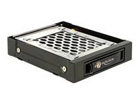 Skladovací mobilný rack - 2.5" - čierna
