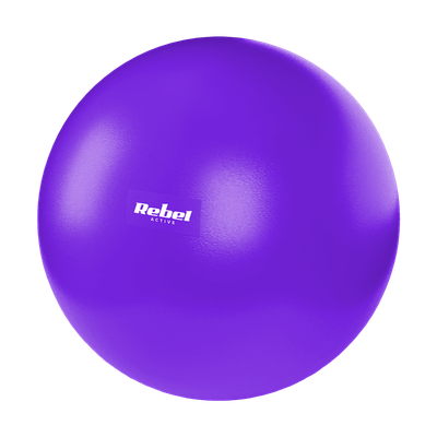 Rehabilitačný pilates loptička REBEL ACTIVE RBA-3103-PU 25 cm fialová