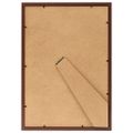 vidaXL Fotorámiky na stôl, koláž 3 ks, hnedé 15x21 cm, MDF