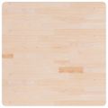 vidaXL Štvorcová stolová doska 90x90x2,5 cm neošetrený dubový masív