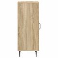 vidaXL Servírovacia skriňa Dub sonoma 33 x 34,5 x 89,5 cm