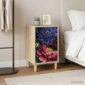 vidaXL Nočný stolík KIEL 2 ks Dub sonoma 36 x 33 x 60 cm