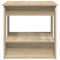 vidaXL Konferenčný stolík Sonoma dub 51 x 50 x 50 cm Kompozitné drevo