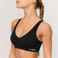Bezšvová podprsenka Comfy Black - GymBeam, veľkosť L