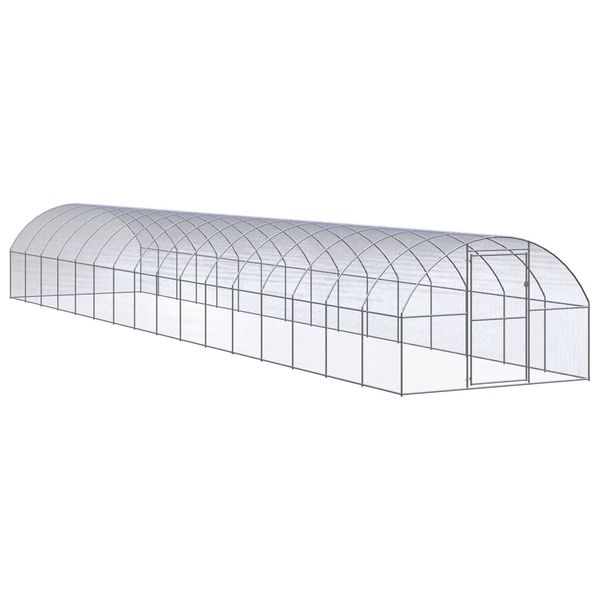 vidaXL Vonkajší kurín 3x16x2 m pozinkovaná oceľ