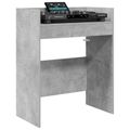 vidaXL DJ stôl Betónovo sivá 102 x 45 x 102 cm Kompozitné drevo