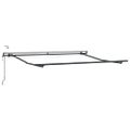vidaXL Automaticky zaťahovacia markíza s LED burgundská 300x250 cm