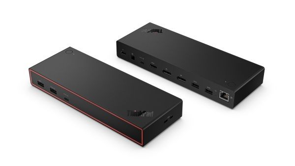 TP USB4 Smart Dock - EU Dokovací stanice, USB4 40Gbps, 4× 4K 60Hz, 100W PD 3.1, HDMI 2.1, 2× DP 1.4, 5× USB-A, 2× USB-C, Gigabit Ethernet, LAFM, cerná