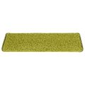 vidaXL Schodové rohože 30 ks 65x21x4 cm zelené s obdĺžnikovým okrajom