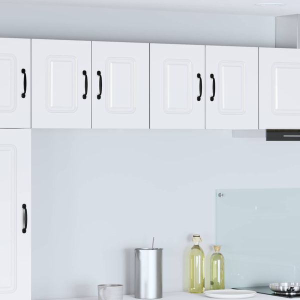 vidaXL Dvierka na umývačku Kalmar 2 pcs Biela 60 x 31 x 40 cm