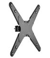 Neomounts FL40-430BL14/Držák displeje/na sloup,tyč 28-50 mm/32-55"/sklopný/1 čep/VESA 400X400/nosn. 25kg/černý Držák, VESA, na tyc, pro monitor, úhloprícka 32"-55", náklon -15°-10°, otácení 120°, nosnost 25kg, cerný