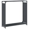 vidaXL Regál na krbové drevo, 90x28x90 cm, za studena lisovaná oceľ