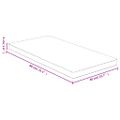 vidaXL Stolová doska 40x80x4 cm bambus