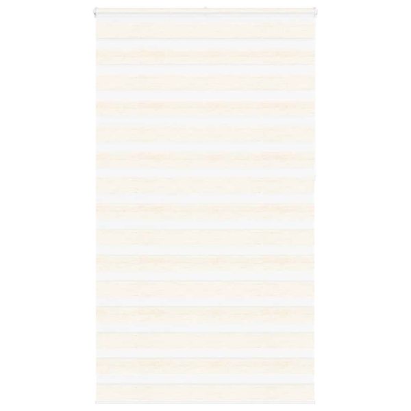 vidaXL Zebra roleta mramorová béžová 125x230 cm šírka látky 120,9 cm polyester