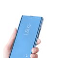 Priehľadné inteligentné puzdro pre Samsung Galaxy S23 FE modrá