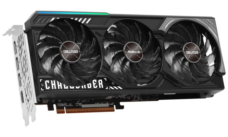ASROCK AMD Radeon RX 9070 Challenger 16GB  / 16GB GDDR6 / PCI-E / HDMI / 3x DP Grafická karta, PCI-E, 16GB GDDR6, 1× HDMI, 3× DisplayPort, aktivní