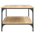 vidaXL Konferenčný stolík dub sonoma 100x55x40 cm kompozitné drevo