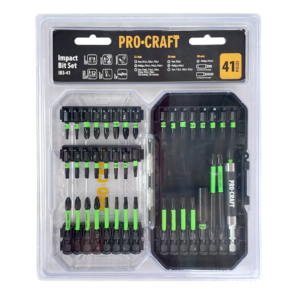 Súprava rázových bitov PROCRAFT IBS-41 41ks
