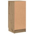 vidaXL Komoda dub artisan 30x30x70 cm spracované drevo