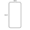 Etteri tempered glass 9D for iPhone 16e / 17e