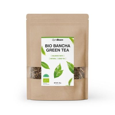 Organický zelený čaj Bancha - GymBeam