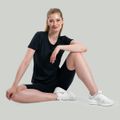 Dámske šortky 2in1 ULTRA Black - STRIX, veľkosť L, veľkosť oblečenia L