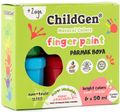 Prstové farby umývateľné 6 x 50 ml