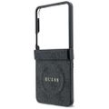 Puzdro Guess HC Magnetic 4G PU CLASSIC pre Samsung Galaxy Z Flip 8 čierne