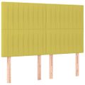vidaXL Boxspring posteľ s matracom zelená 140x200 cm látka
