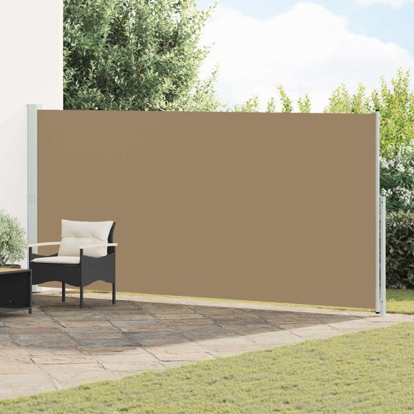 vidaXL Retračná bočná markíza 220 x 500 cm